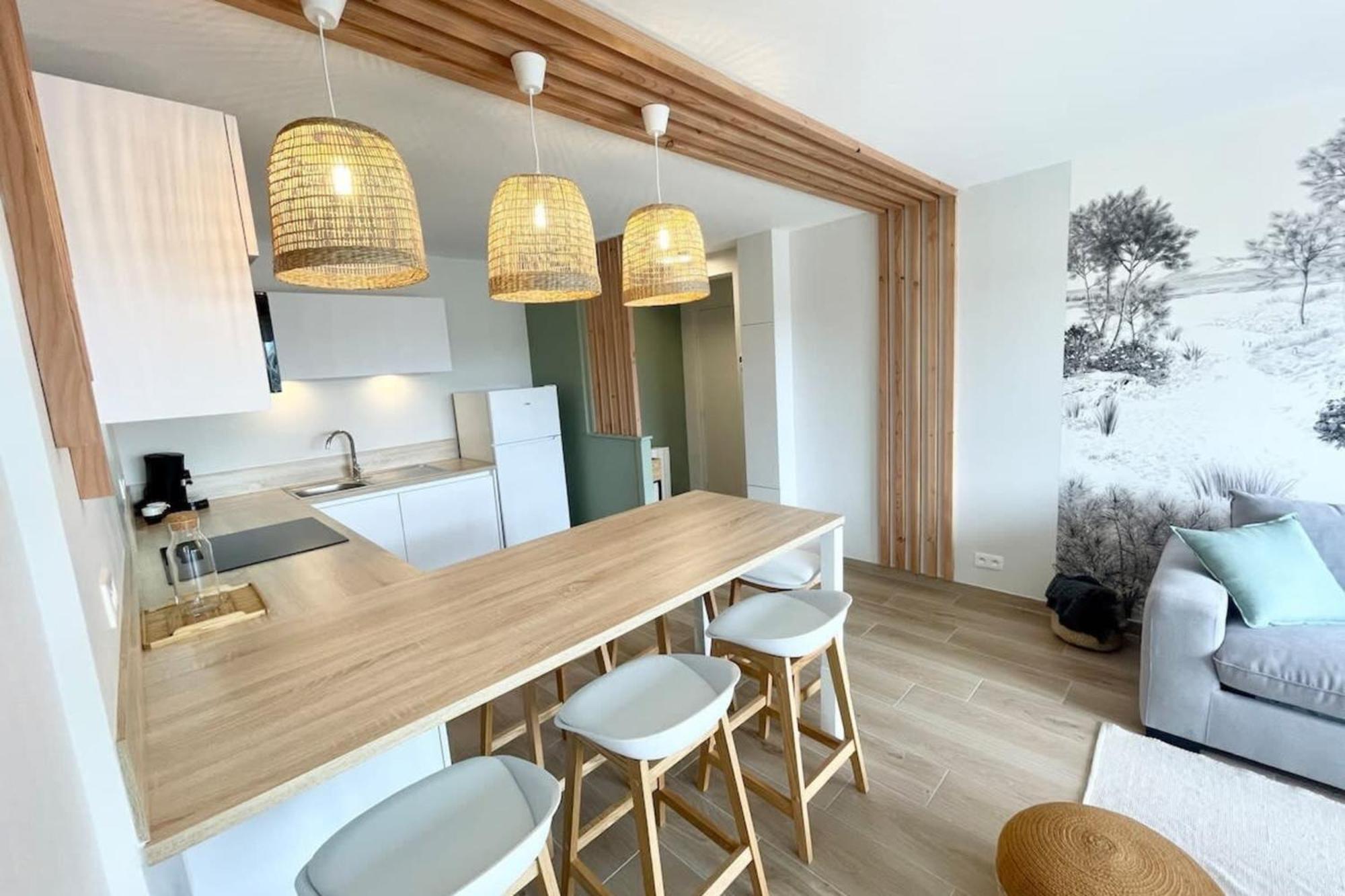 T3 Neuf Archi Cocooning Terrasse Face A La Mer Ploemeur Exteriör bild